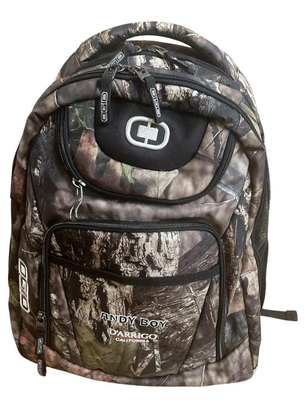 OGIO  Large Excelsior Camouflage Realtree-Style Backpack in Green and Brown